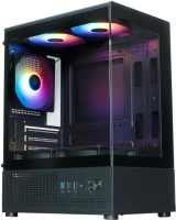 Корпус Xastra Q300M-5FC12A-C6 Black