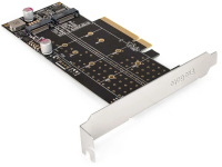 Переходник M2 ExeGate EXE-597E2 (2xM.2 M key --> PCI-E x8 v3.0 )