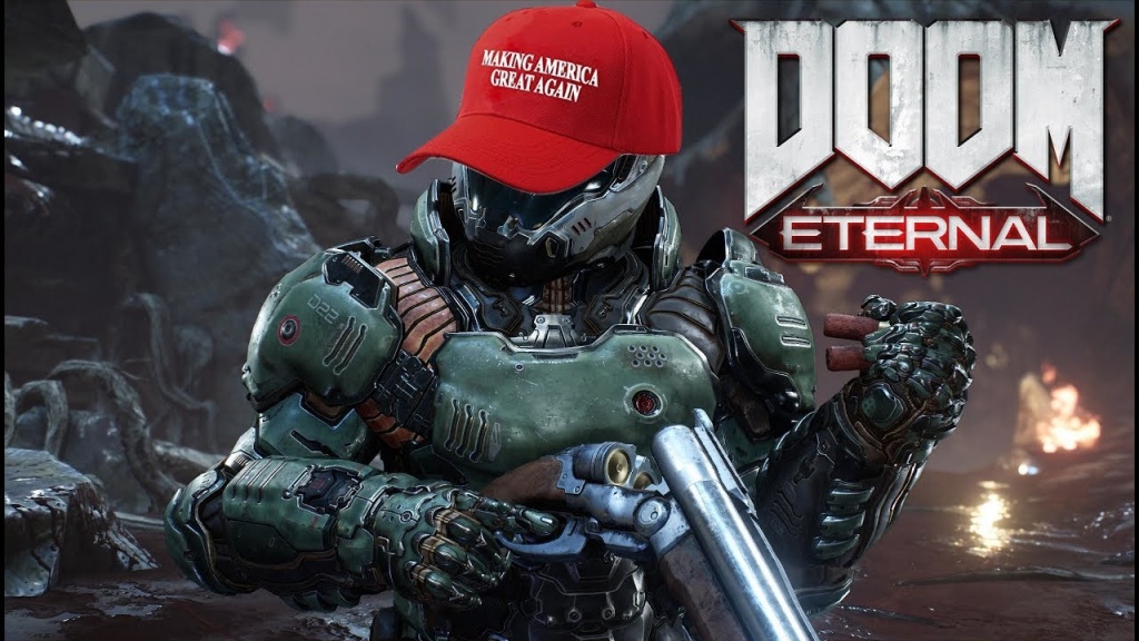 Первый gameplay DOOM Eternal