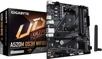 Материнская плата AM4 Gigabyte A520M DS3H WF6E