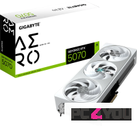 Видеокарта GeForce RTX 5070 12Gb Gigabyte GV-N5070AERO OC-12GD