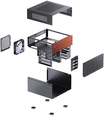 Корпус Jonsbo N4 Black