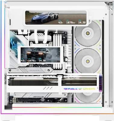Дисплей для ПК 11.3 Thermalright Trofeo Vision LCD White TRLCD11TVW