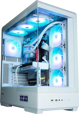 Корпус Zalman P50 DS White