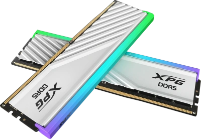 Модуль памяти DDR5 32Gb (2x16Gb Kit) AData 6000 XPG Lancer Blade RGB AX5U6000C4816G-DTLABRWH
