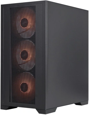 Корпус 1stPlayer Go2  Black Go2-BK-4F7