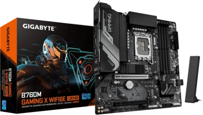 Материнская плата 1700 Gigabyte B760M Gaming X WIFI6E GEN5