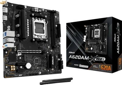 Материнская плата AM5 ASRock A620AM-X WIFI