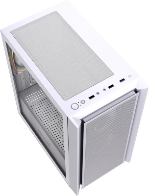 Корпус Powercase Mistral SM03 ARGB White (CMMSM03W-A3)