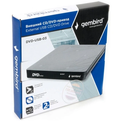 Привод DVD±RW USB Gembird DVD-USB-03C
