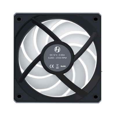 Вентилятор для корпуса 120mm Lian Li UNI FAN CL Wireless 120 Reverse Blade 12RCL1W3B (3 in 1)