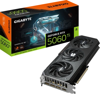 Видеокарта GeForce RTX 5060Ti 8Gb Gigabyte GV-N506TGAMING OC-8GD