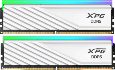 Модуль памяти DDR5 32Gb (2x16Gb Kit) AData 6000 XPG Lancer Blade RGB AX5U6000C4816G-DTLABRWH