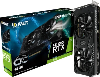 Видеокарта GeForce RTX 3060 12Gb Palit Infinity 2 NE63060U19K9-PG190L