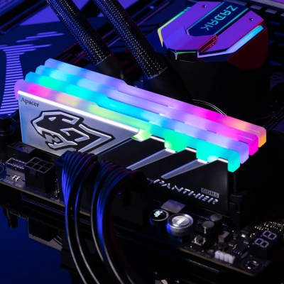 Модуль памяти DDR5 32Gb (2x16Gb Kit) Apacer 6000 Panther RGB AH5U32G60C6229BAA-2