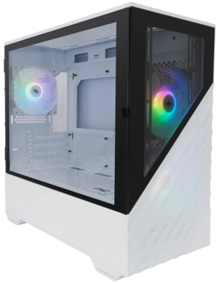 Корпус 1stPlayer DK D7 ARGB White D7-WH-3F7-W