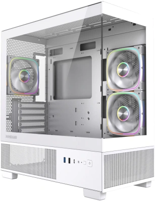 Корпус Powercase Vision Micro S4W (CVMMSHW-A3)