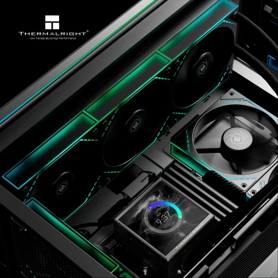 Водяное охлаждение Thermalright Peerless Vision 360 ARGB Black TRPV360AB