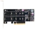 Переходник M2 ExeGate EXE-597E2 (2xM.2 M key --> PCI-E x8 v3.0 ) Переходник M2 ExeGate EXE-597E2 (2xM.2 M key --> PCI-E x8 v3.0 )