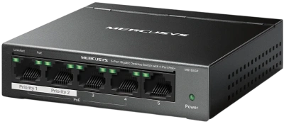 Коммутатор 5port Mercusys MS105GP