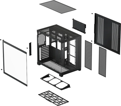 Корпус Xastra QW500-2FA36A-1FC12-C6-UC Black