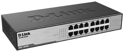 Коммутатор 16port D-LINK DES-1016D/I1A