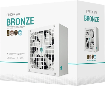 Блок питания 600W Deepcool Gamerstorm PF600X WH