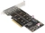 Переходник M2 ExeGate EXE-597E2 (2xM.2 M key --> PCI-E x8 v3.0 ) Переходник M2 ExeGate EXE-597E2 (2xM.2 M key --> PCI-E x8 v3.0 )
