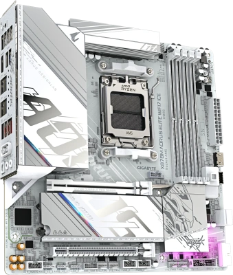 Материнская плата AM5 Gigabyte X870M Aorus Elite WIFI7 ICE