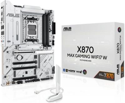 Материнская плата AM5 Asus X870 Max Gaming WiFi7 W