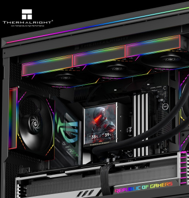 Водяное охлаждение Thermalright Peerless Vision 360 ARGB Black TRPV360AB