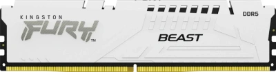 Модуль памяти DDR5 32Gb Kingston 5200 Fury Beast White KF552C40BW-32
