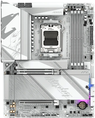 Материнская плата AM5 Gigabyte X870 Aorus Elite X3D ICE