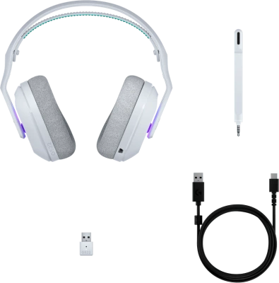 Наушники с микрофоном Logitech G522 Lightspeed White (981-001550)