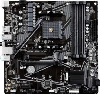 Материнская плата AM4 Gigabyte A520M DS3H WF6E