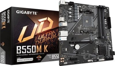 Материнская плата AM4 Gigabyte B550M K