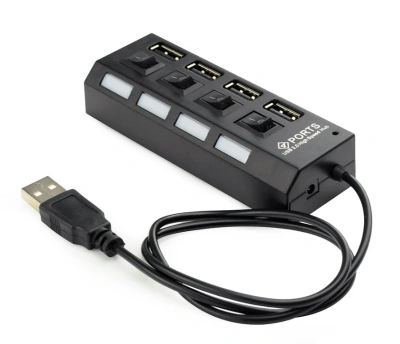USB концентратор Gembird UHB-U2P4-02A