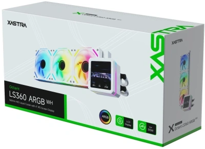 Водяное охлаждение Xastra Octant LS360 ARGB WH