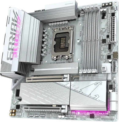 Материнская плата 1851 Gigabyte B860M Aorus Elite WIFI6E ICE
