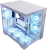 Корпус Chieftec Visio GM-30W-TG-OP White Корпус Chieftec Visio GM-30W-TG-OP White