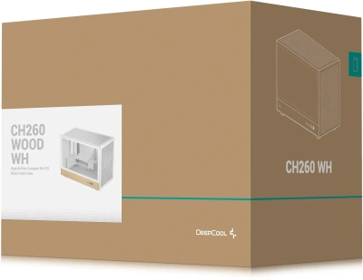 Корпус Deepcool CH260 Wood WH