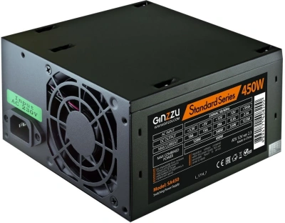 Блок питания 450W Ginzzu SA450