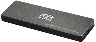 Коробка для SSD M2 USB 3.1 AgeStar 31UBVS6C