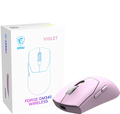 Мышь MSI Forge GM340 W VIOLET