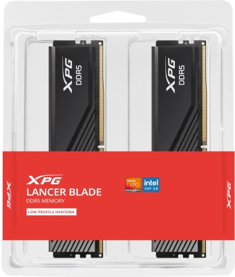 Модуль памяти DDR5 32Gb (2x16Gb Kit) AData 6000 XPG Lancer Blade AX5U6000C4816G-DTLABBK