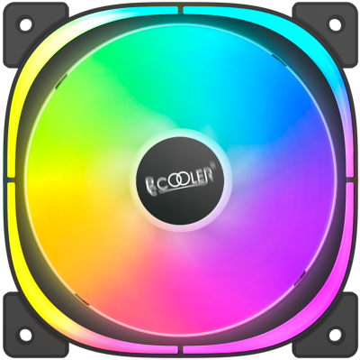 Вентилятор для корпуса 120mm PCCooler EF120 ARGB Black