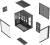 Корпус Powercase Vision Micro M5CB (CVMM5CHB-A3) Корпус Powercase Vision Micro M5CB (CVMM5CHB-A3)