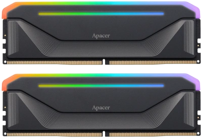 Модуль памяти DDR5 32Gb (2x16Gb) Apacer 6000 Nox RGB AH5U32G60C622NBAA-2