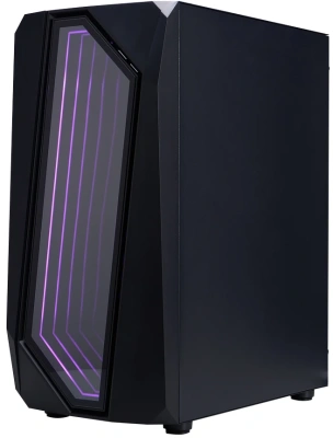 Корпус 1stPlayer Infinite Space IS6 ARGB Black IS6-BK-2F7R-1F7