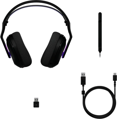 Наушники с микрофоном Logitech G522 Lightspeed Black (981-001544)